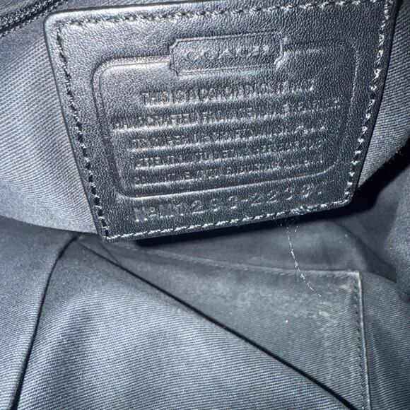 Coach Black Shoulder Bag - Picture 9 of 13